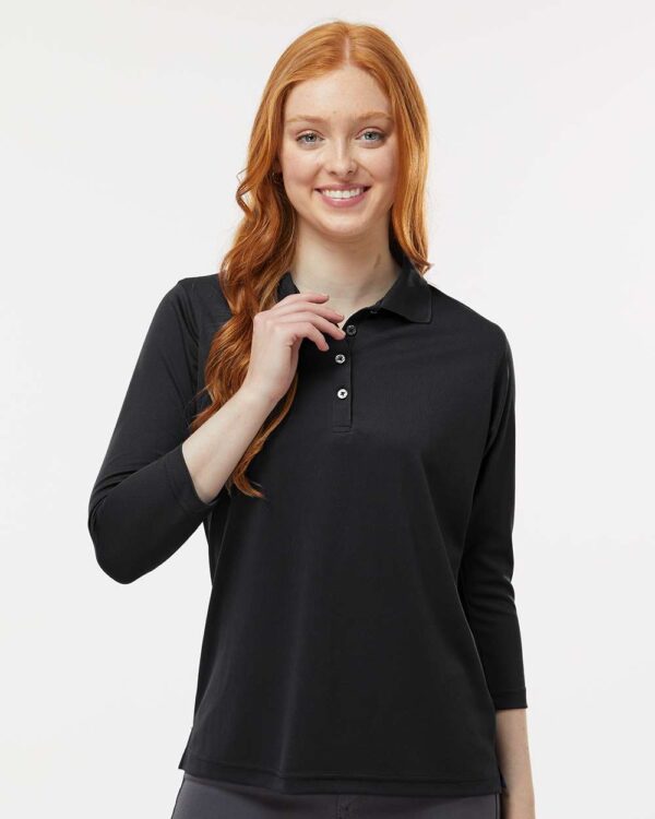 Paragon – Womens Lady Palm Three-Quarter Sleeve Polo with buttons