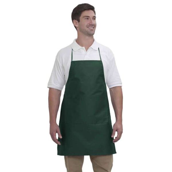 OTTO – 2 Pocket Full Length Adjustable Bib Apron - Image 2